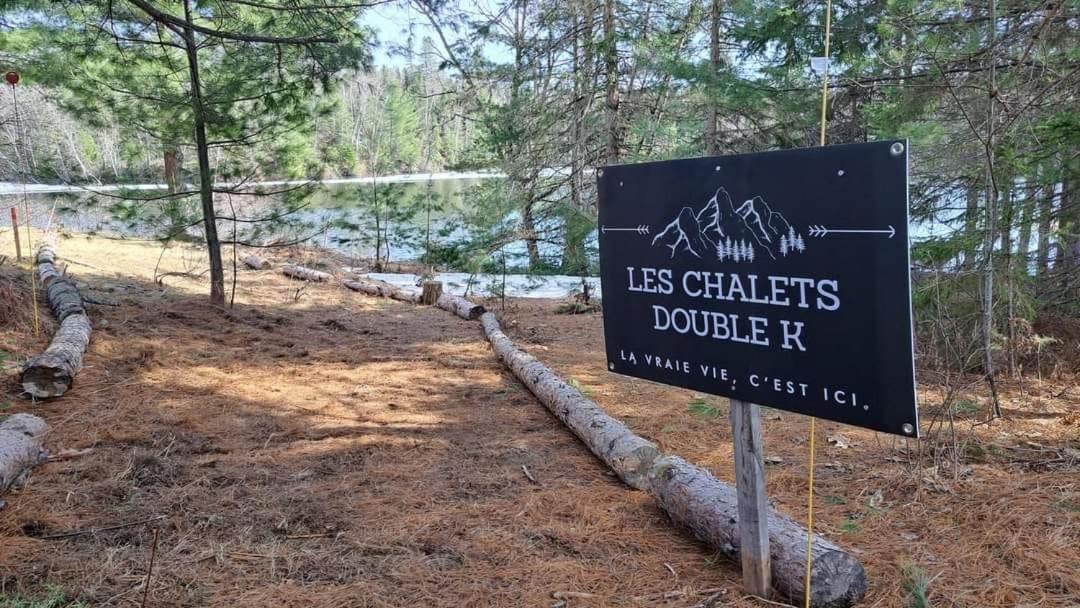Les Chalets Double K # 2 Saint-Alexis-des-Monts Kültér fotó